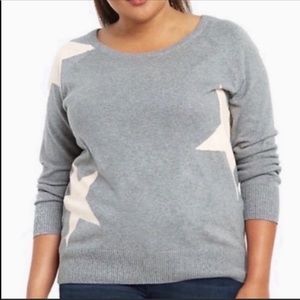 Torrid star print sweater